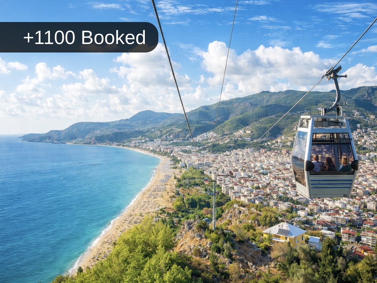 3 in 1 Alanya City Tour | Cave, Cable Car & Boat with Lunch and Hotel Transfer