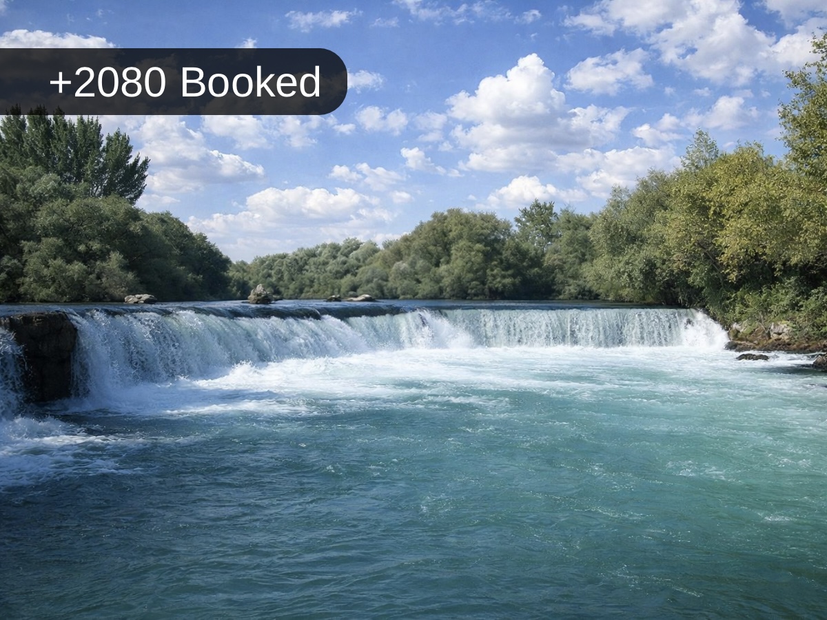 Manavgat Waterfall and Bazaar, Lunch, Boat and Hotel Transfer