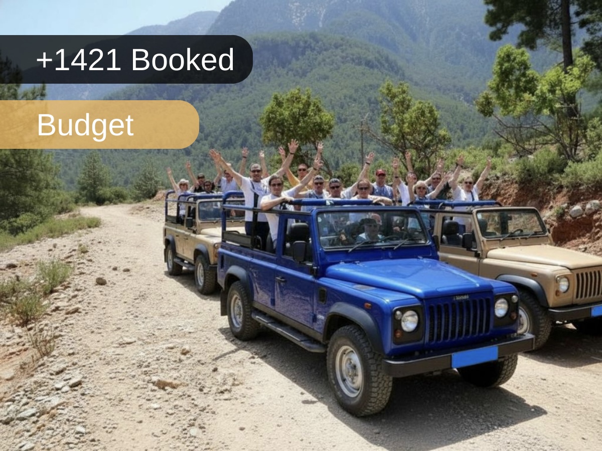 Jeep Safari Alanya - Budget Option, Lunch and Transfer Included