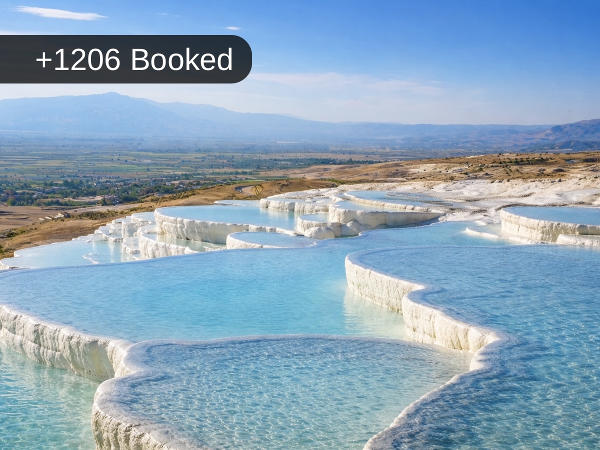 Pamukkale Day Tour from Alanya with Salda Lake