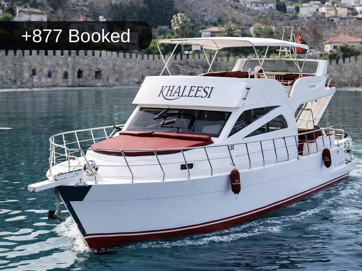 Private Yacht Experience in Alanya – Swim, Relax & Dine